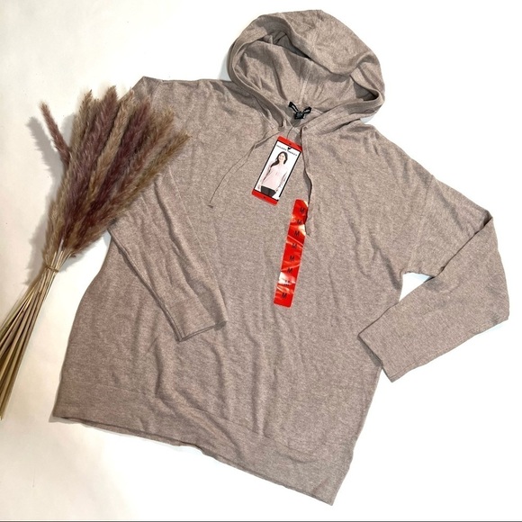 Hilary Radley Jackets & Blazers - New Hilary Radley Ladies' Cozy Sweater Textured Hoodie